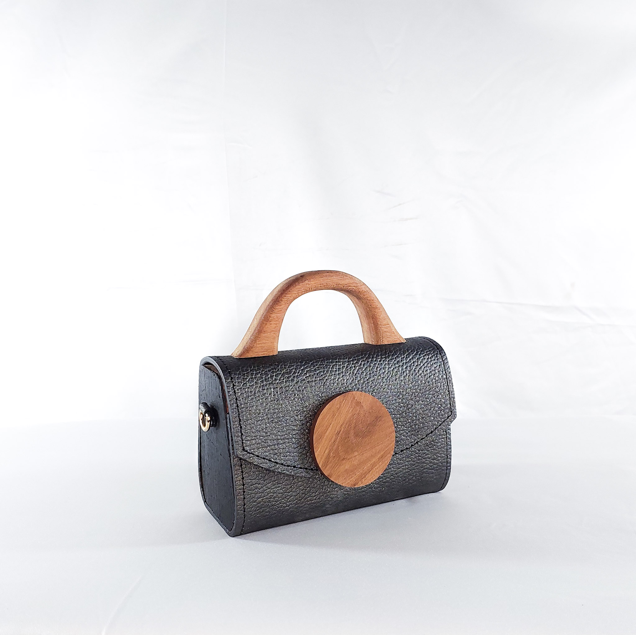 ABA MINI IN METALLIC GREY