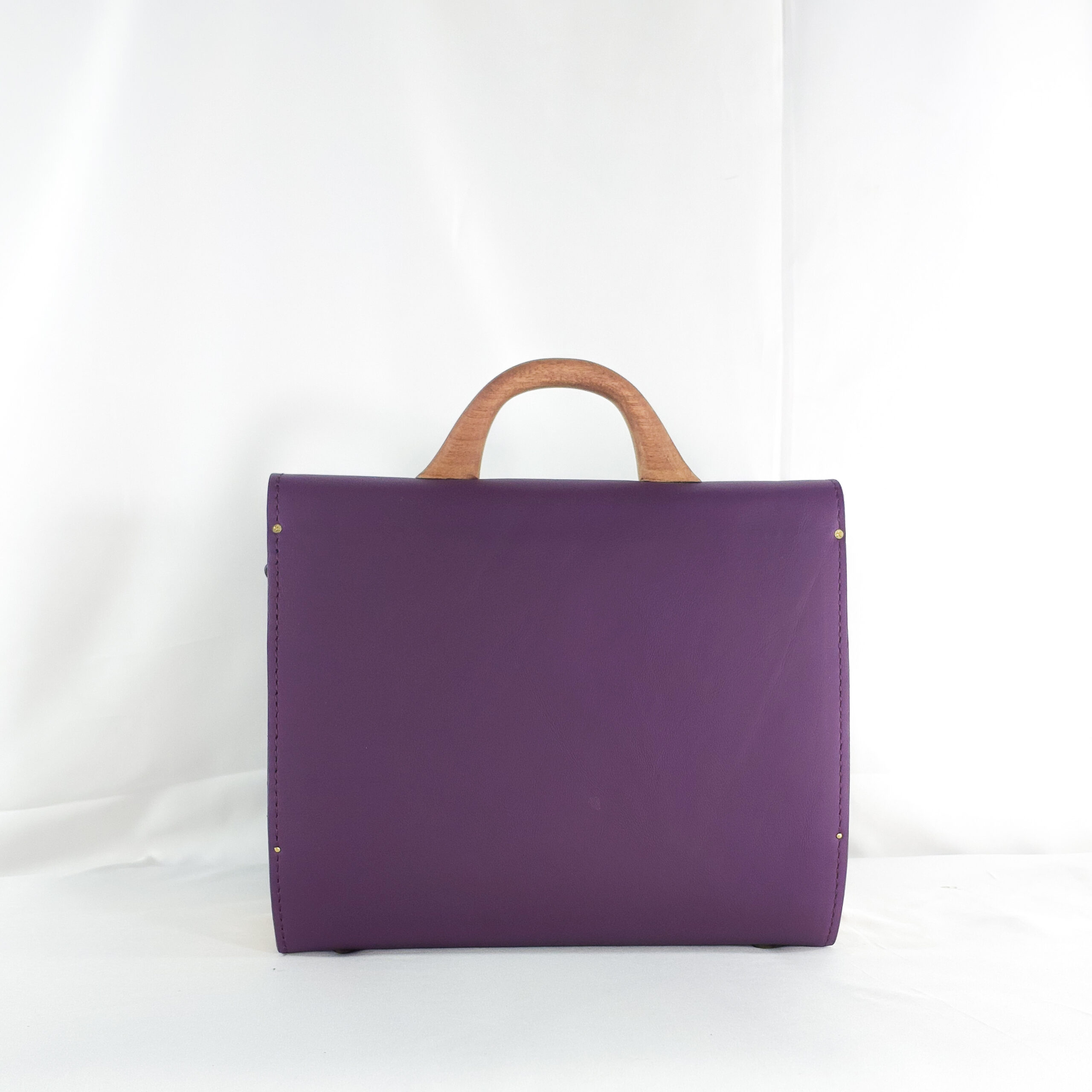 PURPLE AFUA MAXI-CHIC TOP HANDLE BAG - Image 4