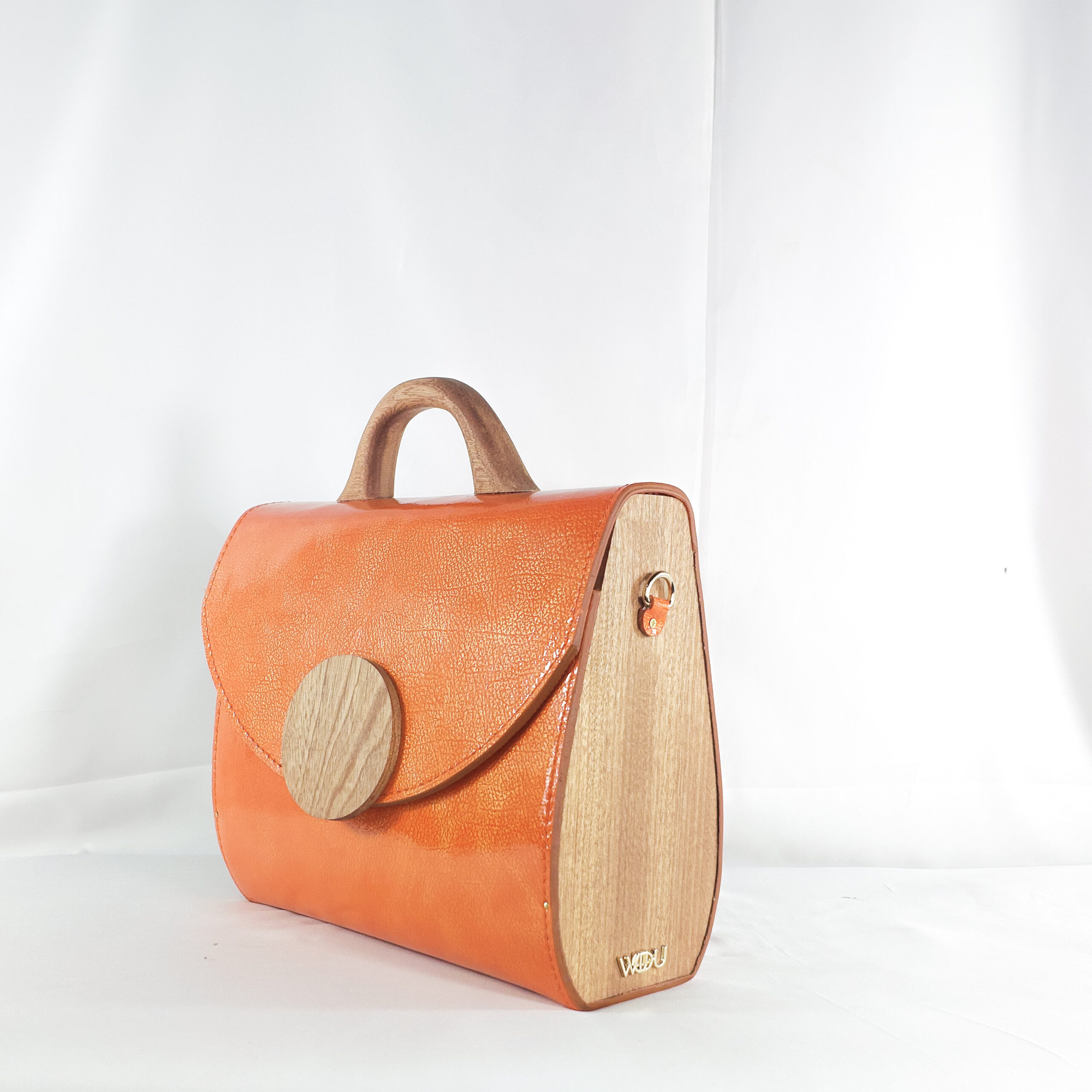 ORANGE AFUA MAXI-CHIC TOP HANDLE BAG - Image 2