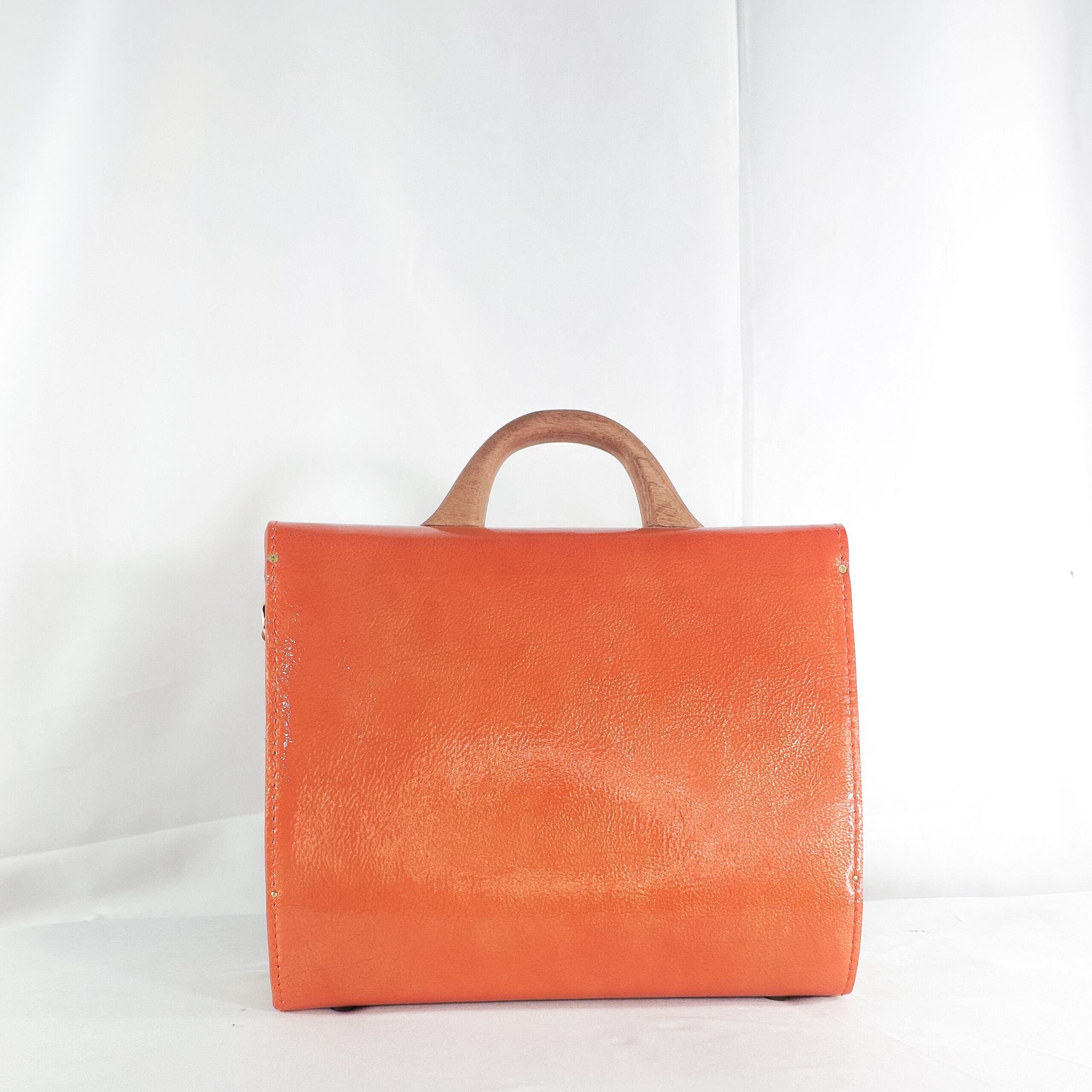 ORANGE AFUA MAXI-CHIC TOP HANDLE BAG - Image 3