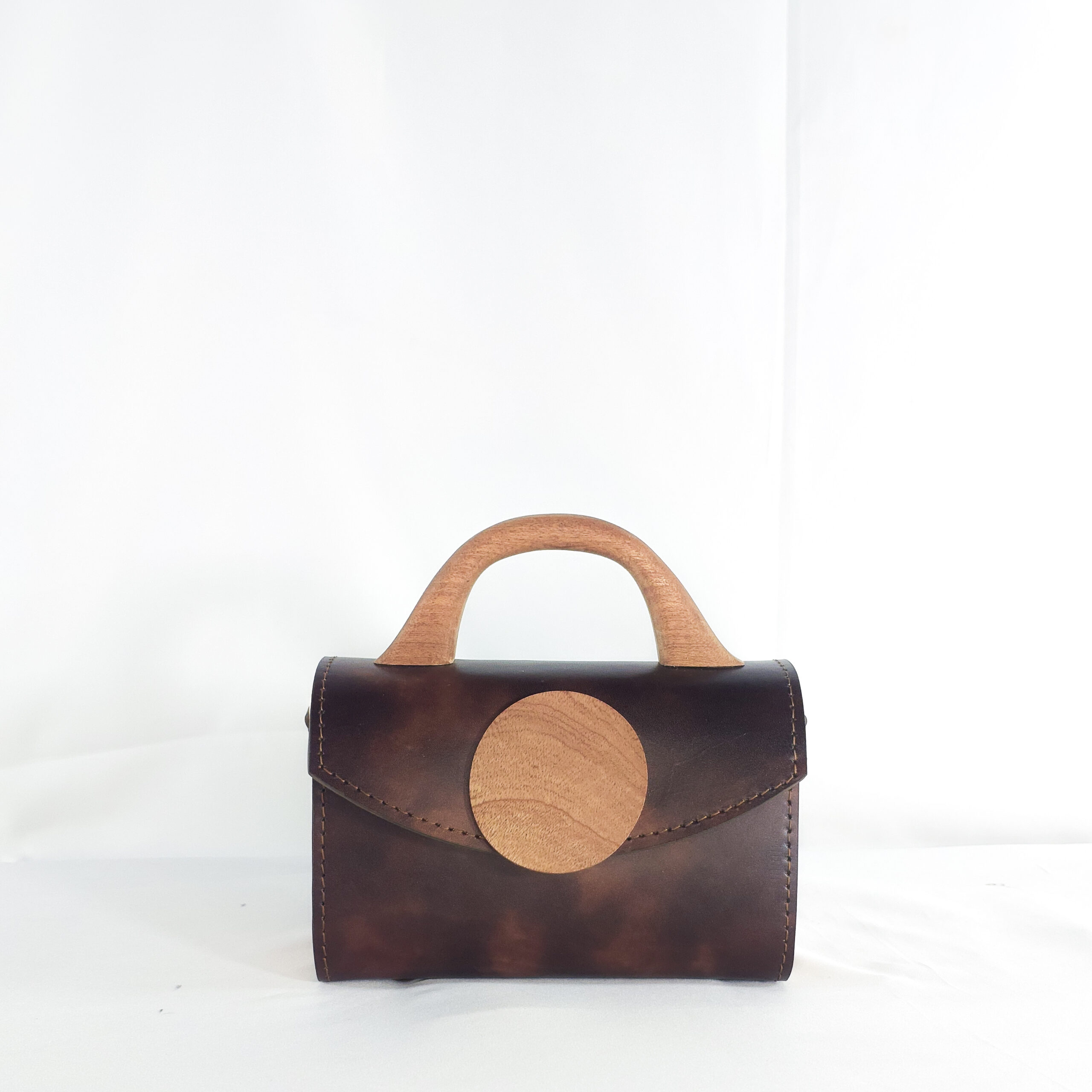 ABA MINI IN DISTRESSED BROWN - Image 2