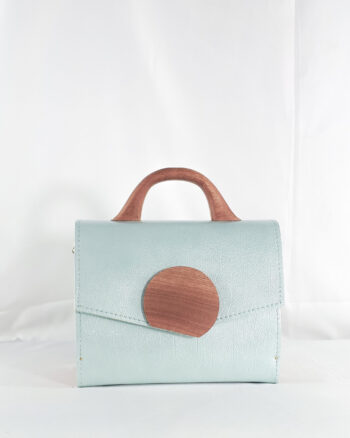 SODZINE TOP HANDLE BAG IN ICE BLUE