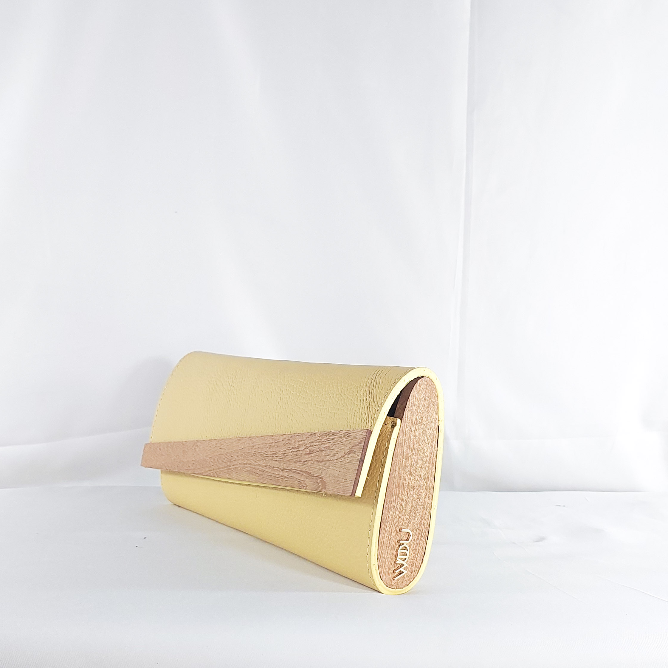 DZIFA MAXI CLUTCH IN BUTTERY YELLOW - Image 2