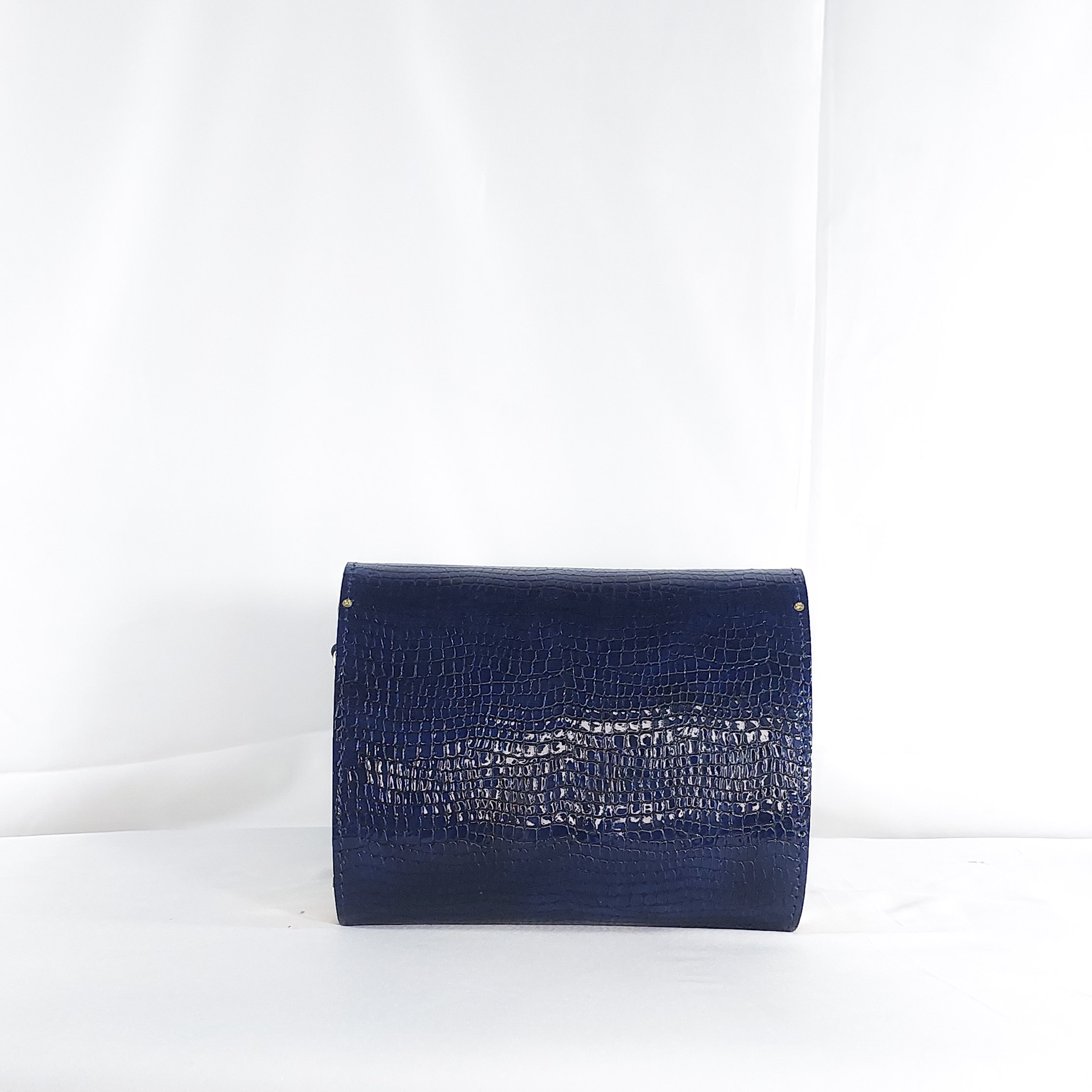 KLENAM CLUTCH IN MIDNIGHT BLUE - Image 3