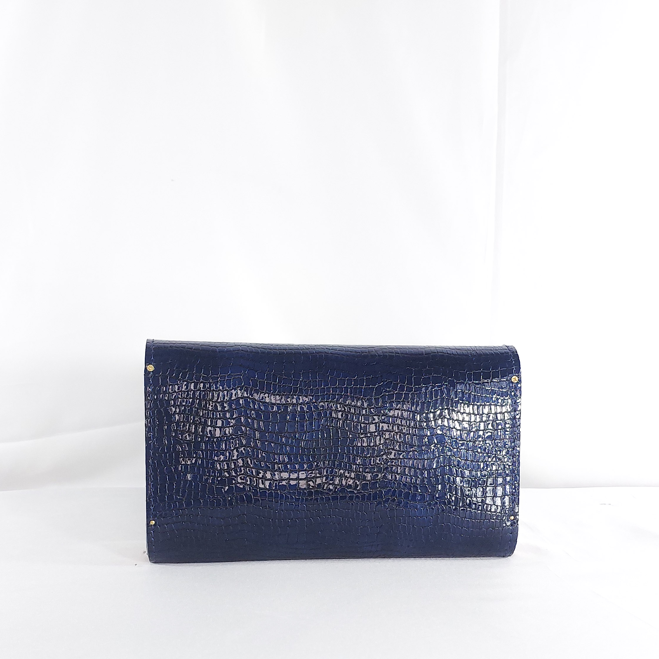 NANA AMA MEDIUM CLUTCH MIDNIGHT BLUE - Image 3