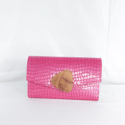 NANA AMA SMALL IN FUCHSIA CROC